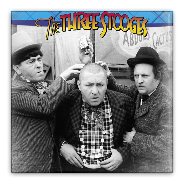 Three Stooges Pin-Back Button