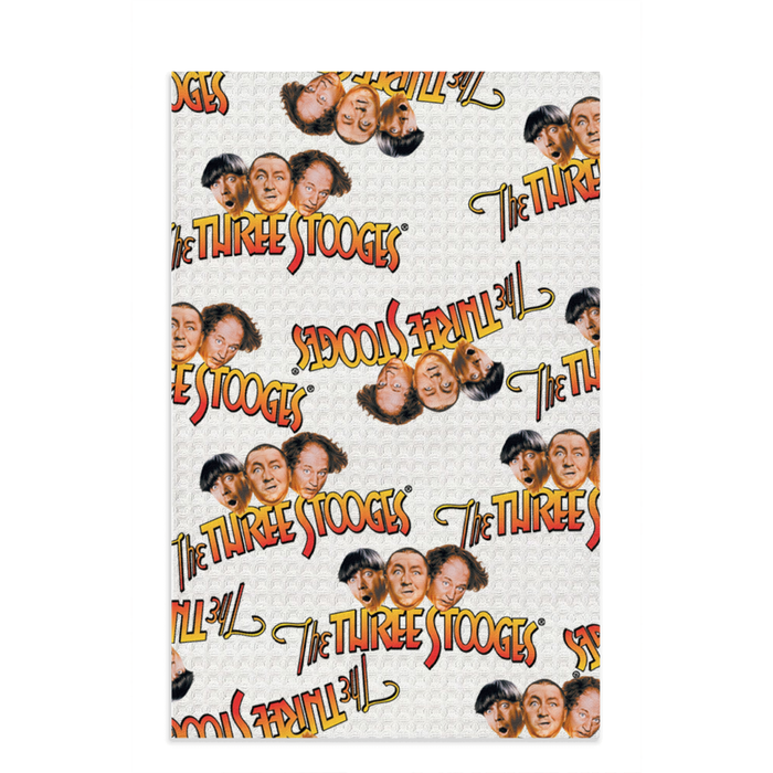 Three Stooges Logo Dish Towel