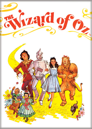 The Wizard Of Oz Yellow Brick Road 2.5" x 3.5" Magnet for Refrigerators