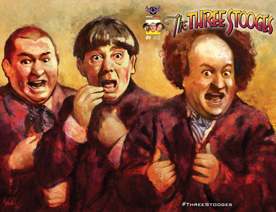 Three Stooges Comic Books Series 2 / Cover 3 - Larry