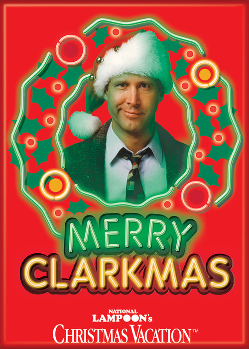 Christmas Vacation Merry Clarkmas 2.5" x 3.5" Magnet for Refrigerators