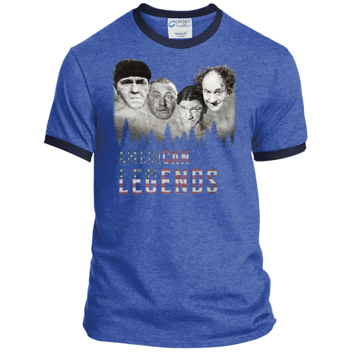 Three Stooges American Legends Ringer Tee
