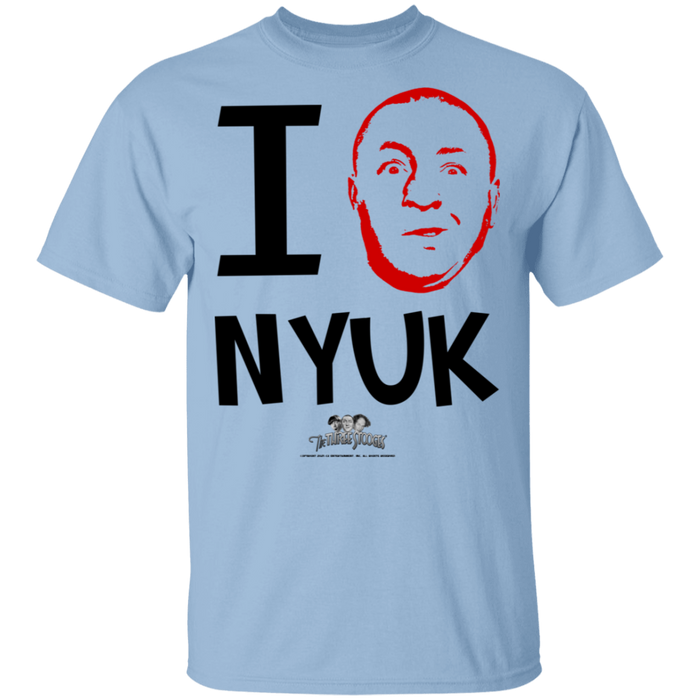 Three Stooges Curly I Love NYUK T-Shirt
