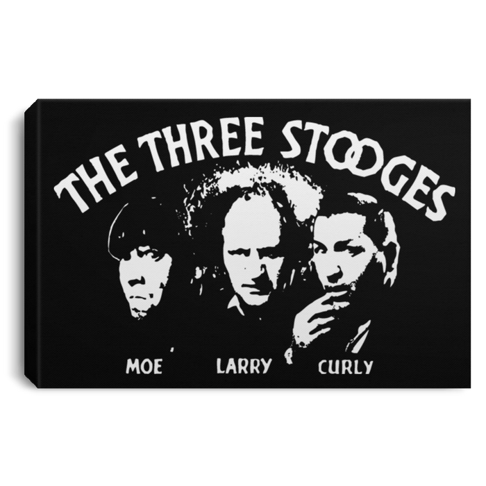 Three Stooges Opening Credits Landscape Canvas .75In Frame