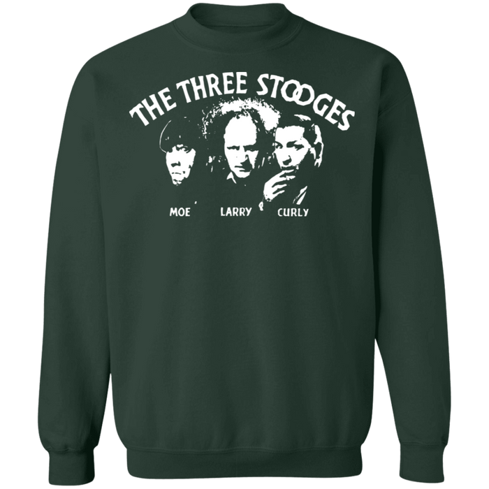 Three Stooges Opening Credits Crewneck Pullover Sweatshirt