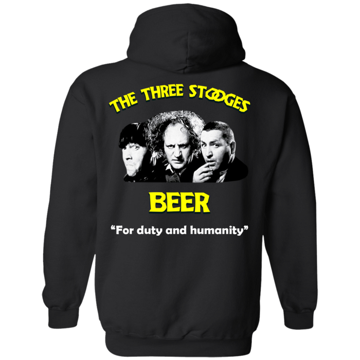 Three Stooges Beer Hoodie