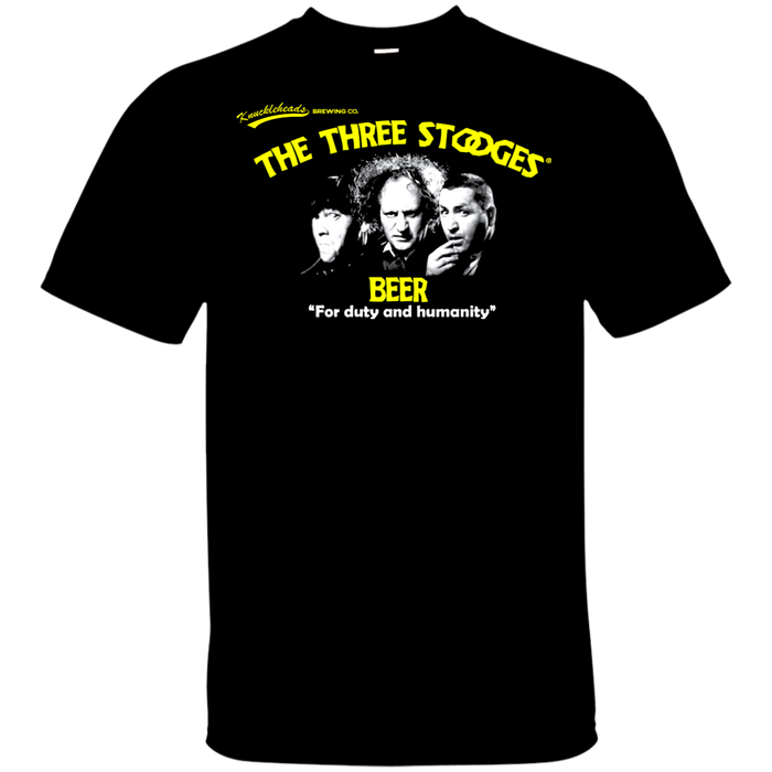 Three Stooges Beer T-Shirt