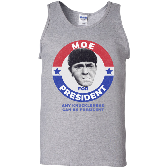 Three Stooges Moe For President Tank Top