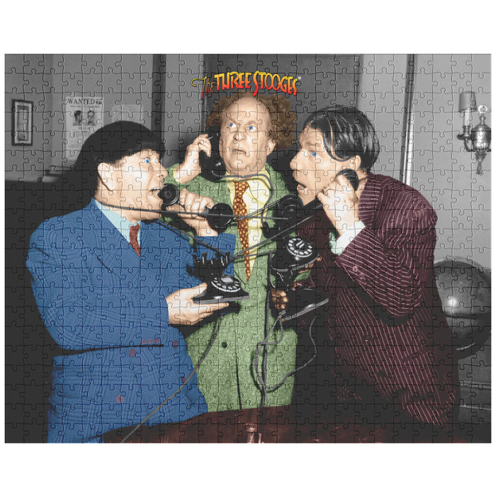 Three Stooges Shemp With Phone 500 Piece Puzzle