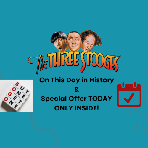 ShopKnuckleheads: On This Day in History & Special Offer TODAY ONLY 10/19/2021