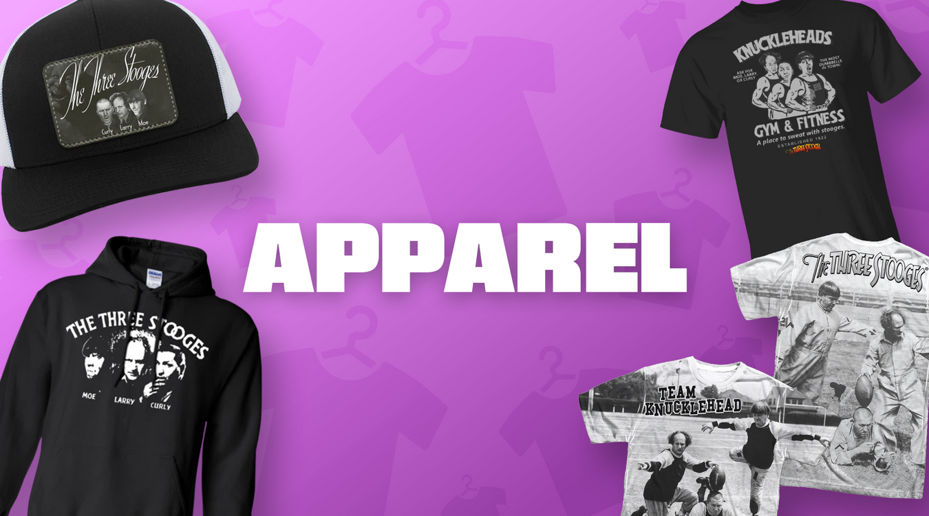 🧢  Three Stooges Apparel 👕
