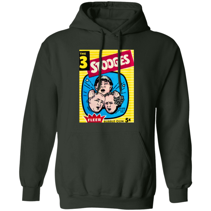 Three Stooges 1959 Fleer Trading Card Pullover Hoodie