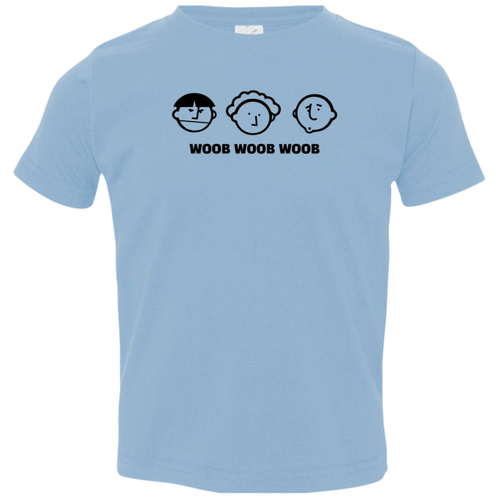 Three Stooges Woob Woob Woob Cartoon Toddler T-Shirt