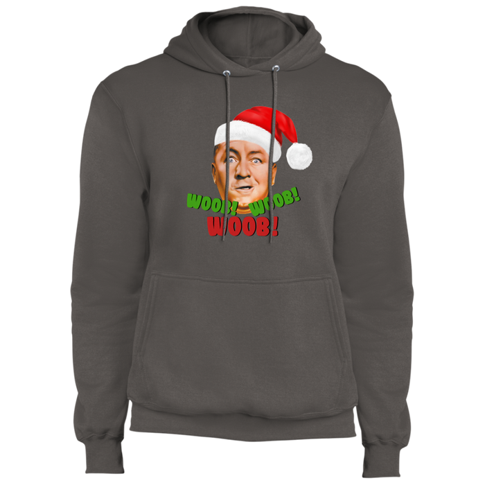 Three Stooges Curly Christmas Woob Fleece Pullover Hoodie