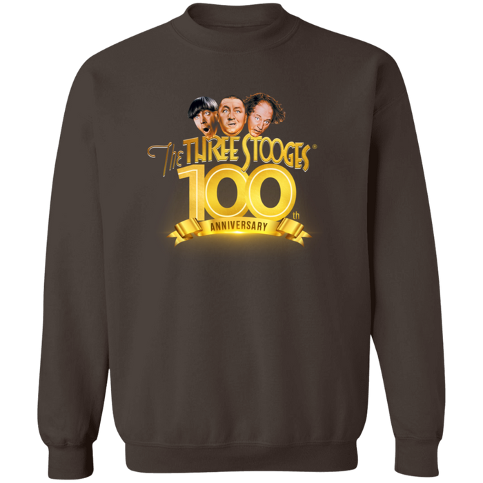 Three Stooges 100th Anniversary Crewneck Pullover Sweatshirt