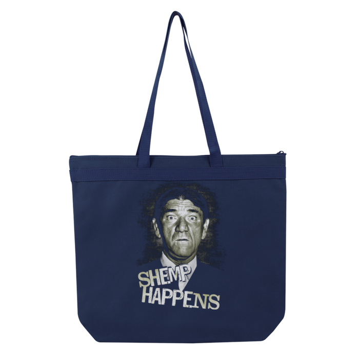 Three Stooges Shemp Happens Liberty Bags Large Zipper Tote