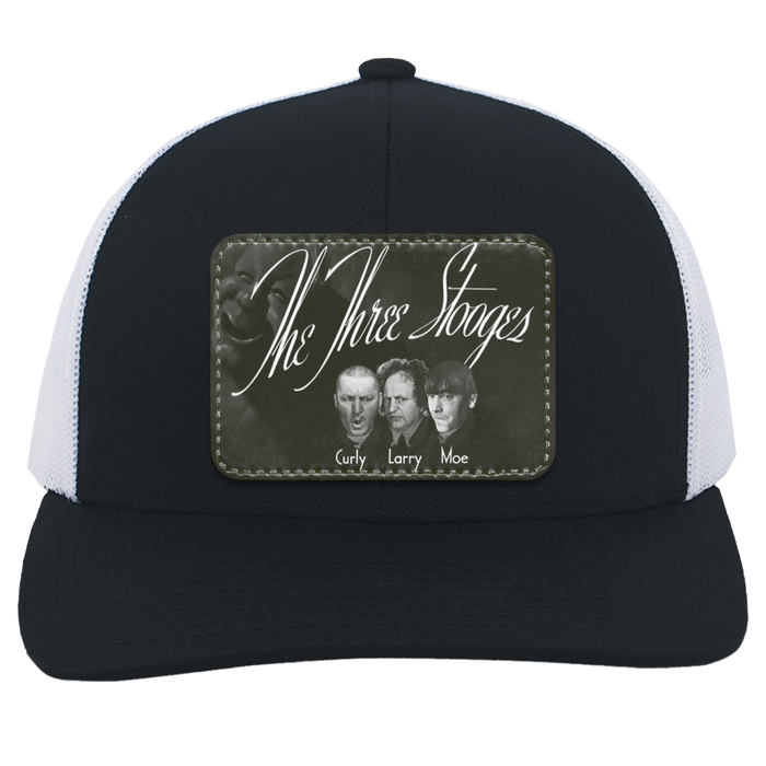 Three Stooges Alternate Credits Trucker Snap Back Hat - Patch