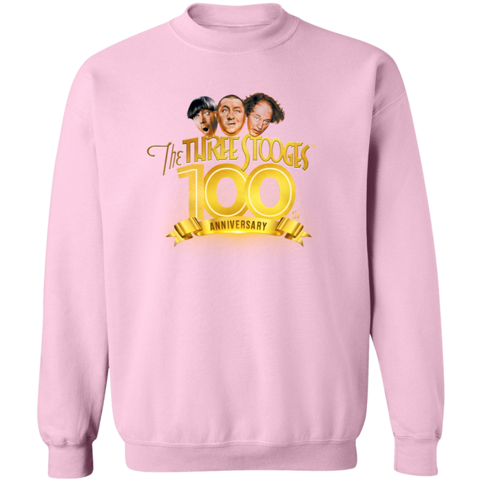 Three Stooges 100th Anniversary Crewneck Pullover Sweatshirt