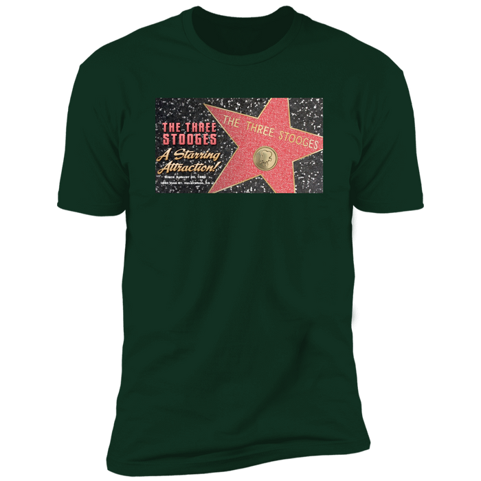 Three Stooges Hollywood Walk Of Fame Star T-Shirt