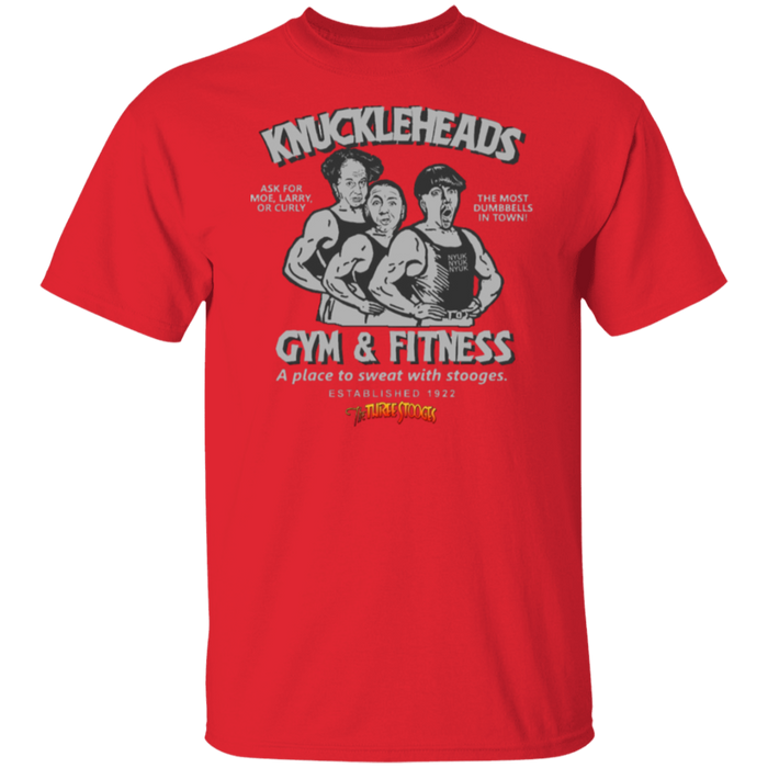 Three Stooges Knuckleheads Gym & Fitness T-Shirt