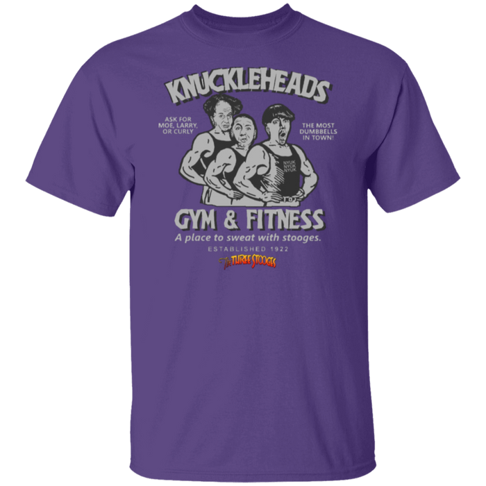 Three Stooges Knuckleheads Gym & Fitness T-Shirt