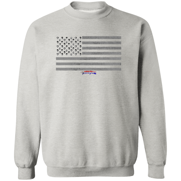 Three Stooges American Flag Heads Design Sweatshirt