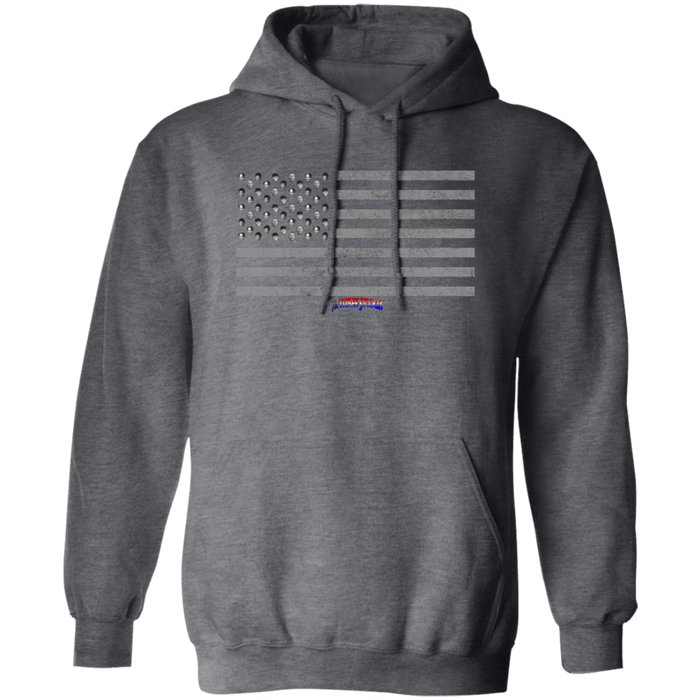 Three Stooges American Flag Heads Design Hoodie