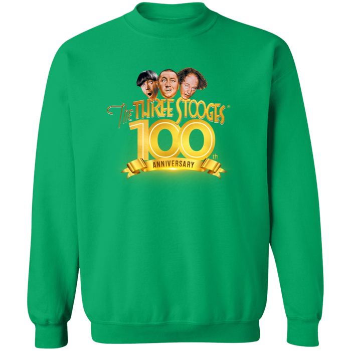 Three Stooges 100th Anniversary Crewneck Pullover Sweatshirt