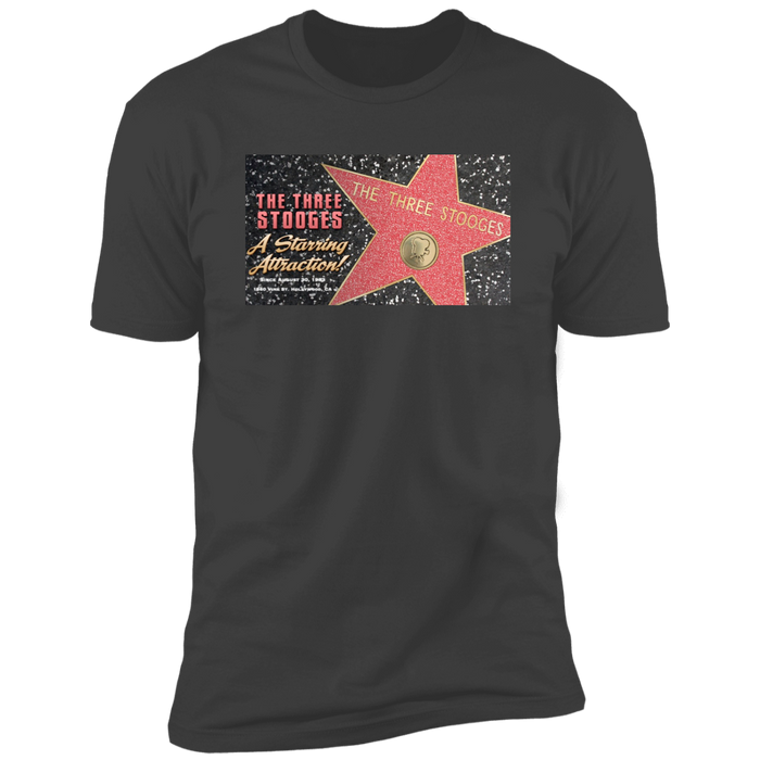 Three Stooges Hollywood Walk Of Fame Star T-Shirt