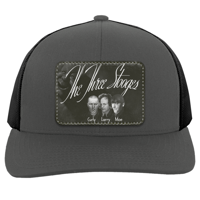 Three Stooges Alternate Credits Trucker Snap Back Hat - Patch