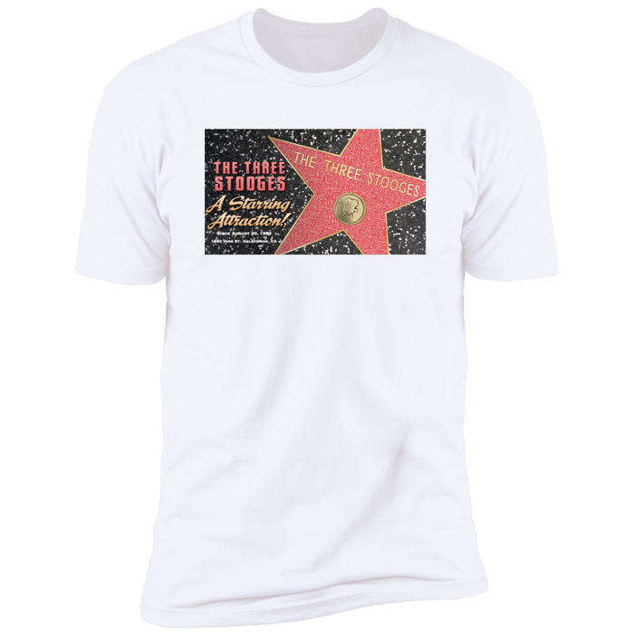 Three Stooges Hollywood Walk Of Fame Star T-Shirt