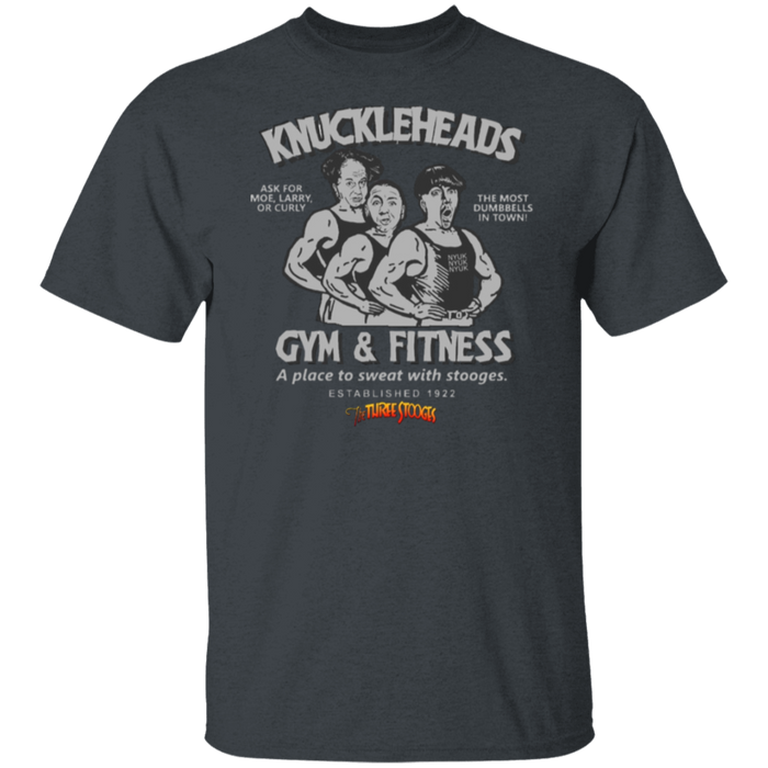 Three Stooges Knuckleheads Gym & Fitness T-Shirt