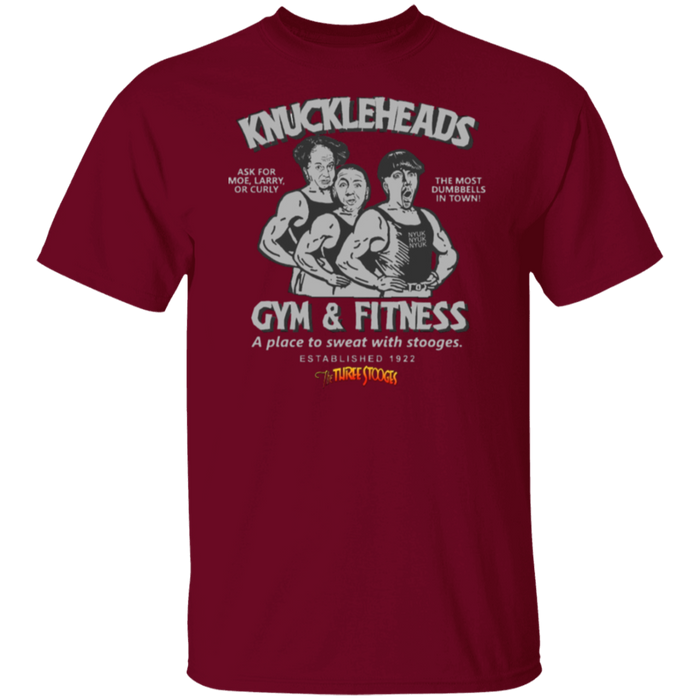 Three Stooges Knuckleheads Gym & Fitness T-Shirt