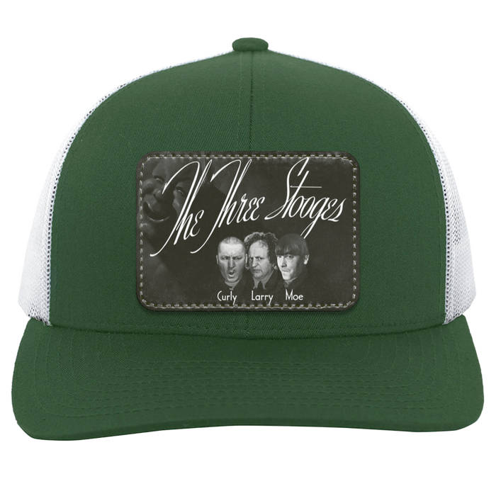 Three Stooges Alternate Credits Trucker Snap Back Hat - Patch