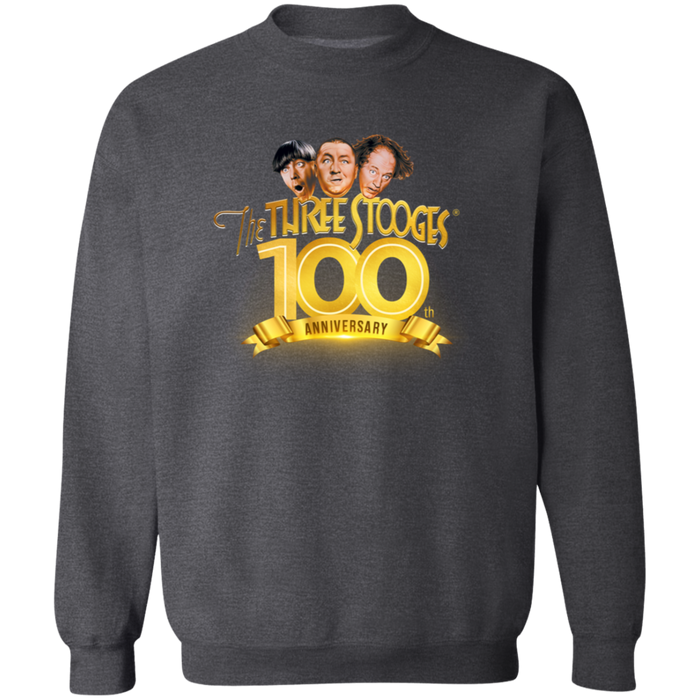 Three Stooges 100th Anniversary Crewneck Pullover Sweatshirt