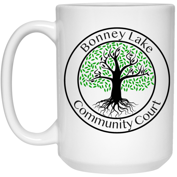 Bonney Lake 15oz White Mug
