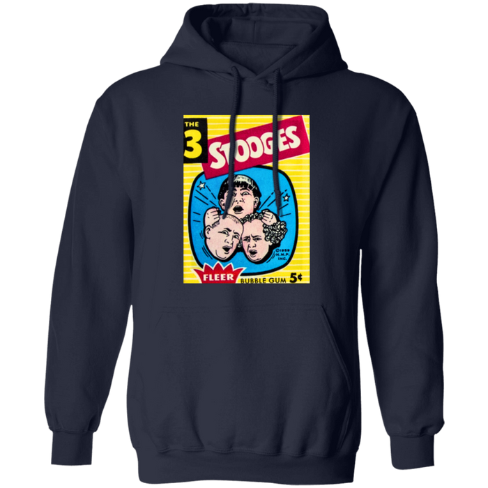 Three Stooges 1959 Fleer Trading Card Pullover Hoodie