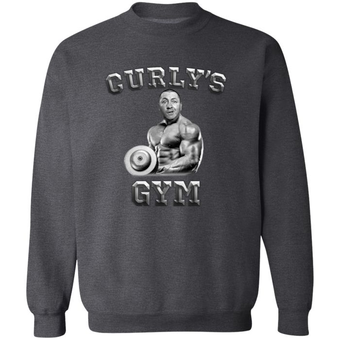 Three Stooges Curly's Gym Crewneck Pullover Sweatshirt