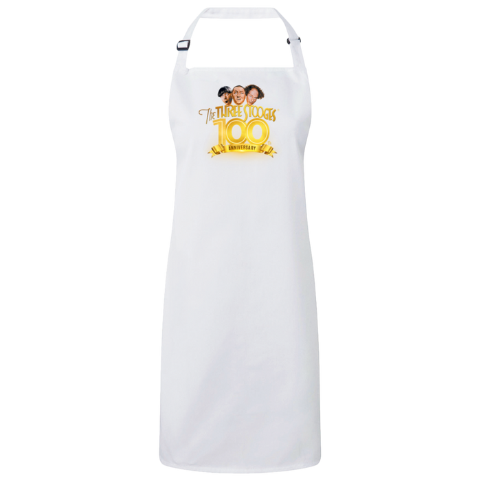 Three Stooges 100th Anniversary Sustainable Unisex Bib Apron