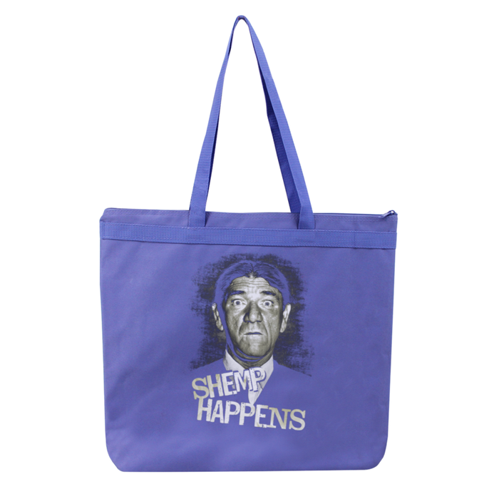 Three Stooges Shemp Happens Liberty Bags Large Zipper Tote