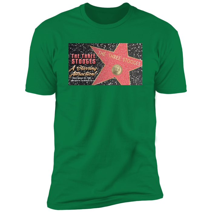 Three Stooges Hollywood Walk Of Fame Star T-Shirt