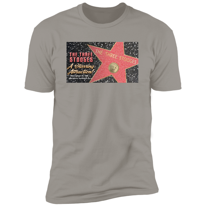 Three Stooges Hollywood Walk Of Fame Star T-Shirt