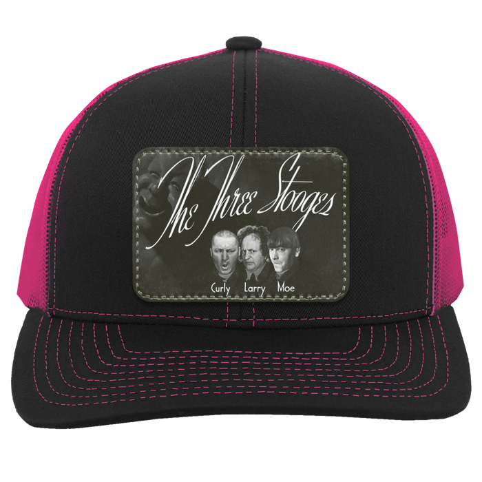 Three Stooges Alternate Credits Trucker Snap Back Hat - Patch