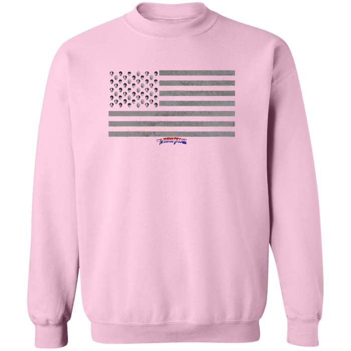 Three Stooges American Flag Heads Design Sweatshirt