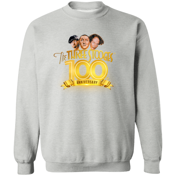 Three Stooges 100th Anniversary Crewneck Pullover Sweatshirt