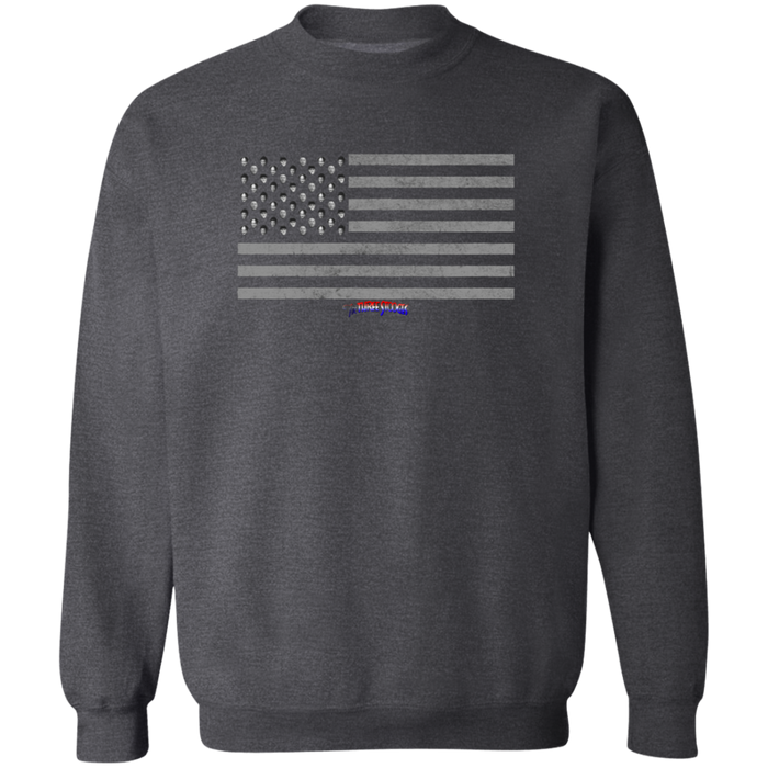 Three Stooges American Flag Heads Design Sweatshirt