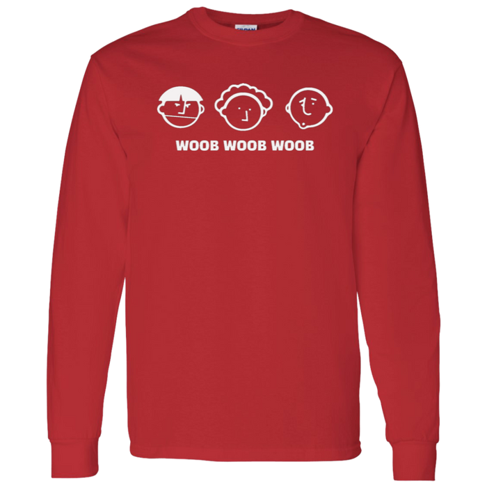 Three Stooges Woob Cartoon Long Sleeve T-Shirt