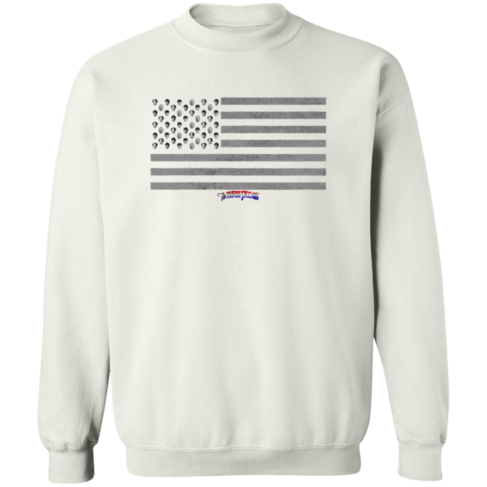 Three Stooges American Flag Heads Design Sweatshirt