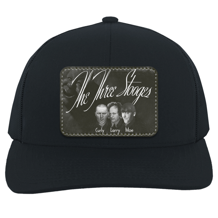 Three Stooges Alternate Credits Trucker Snap Back Hat - Patch