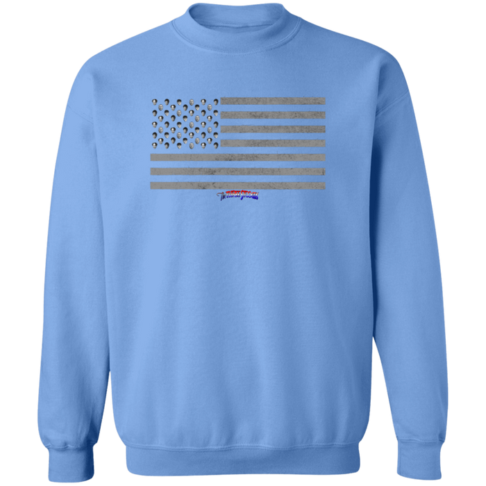 Three Stooges American Flag Heads Design Sweatshirt